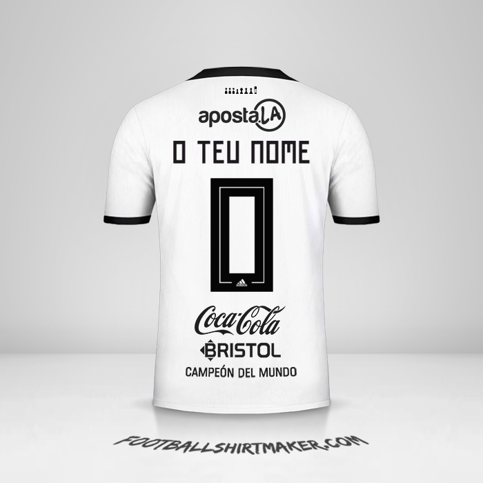 Camisola Club Olimpia Libertadores 2019 -  o teu nome - 0