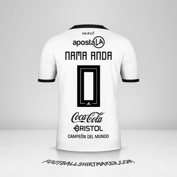 Jersey Club Olimpia Libertadores 2019 -  nama anda - 0