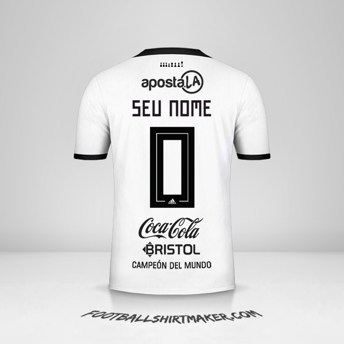 Camisa Club Olimpia Libertadores 2019 -  seu nome - 0