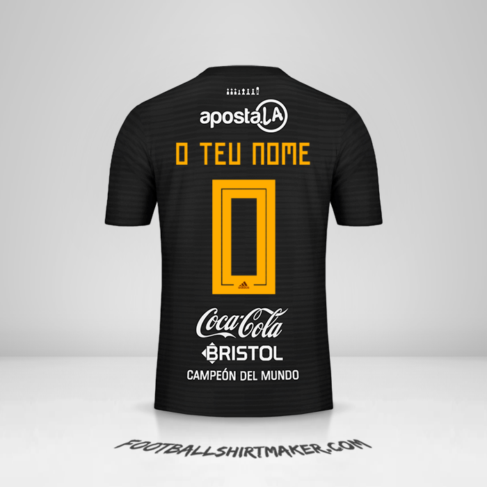 Camisola Club Olimpia Libertadores 2019 II -  o teu nome - 0