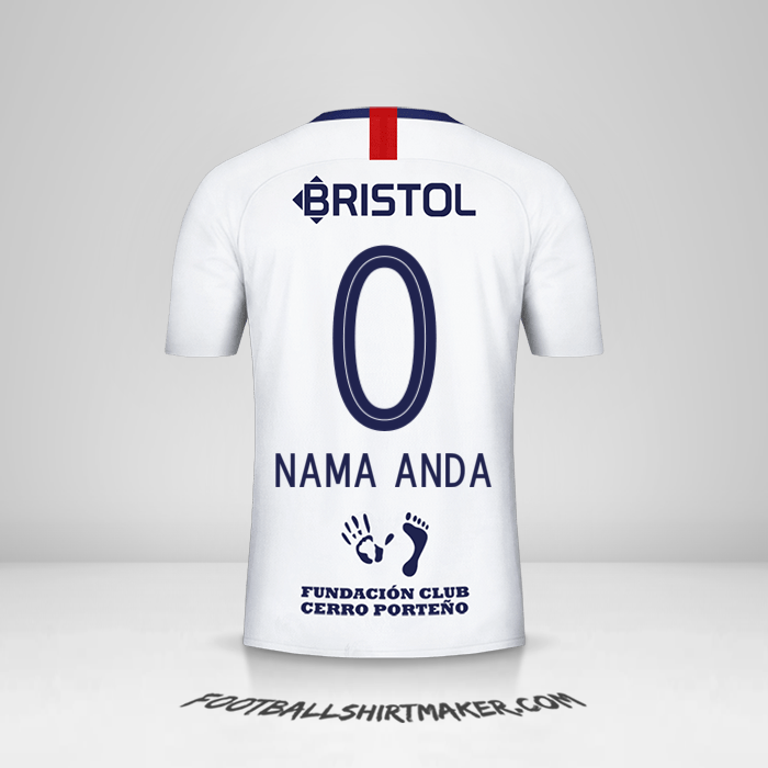 Jersey Club Cerro Porteño 2019 II -  nama anda - 0