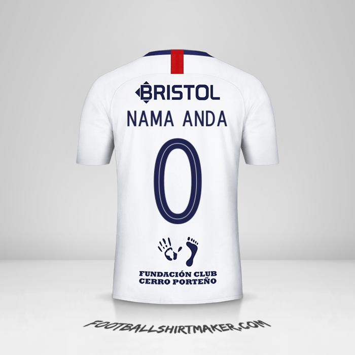 Jersey Club Cerro Porteño Libertadores 2019 II -  nama anda - 0