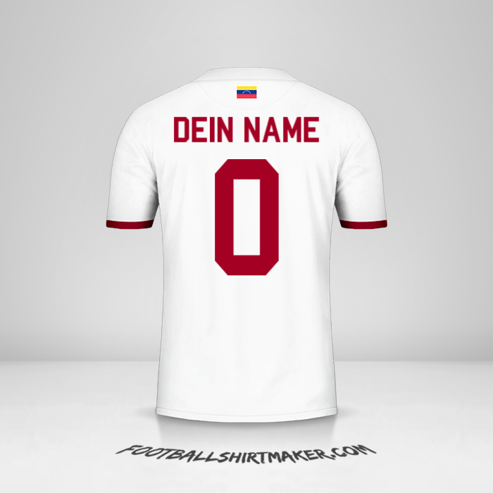 Trikot Venezuela 2019/2021 II -  dein name - 0