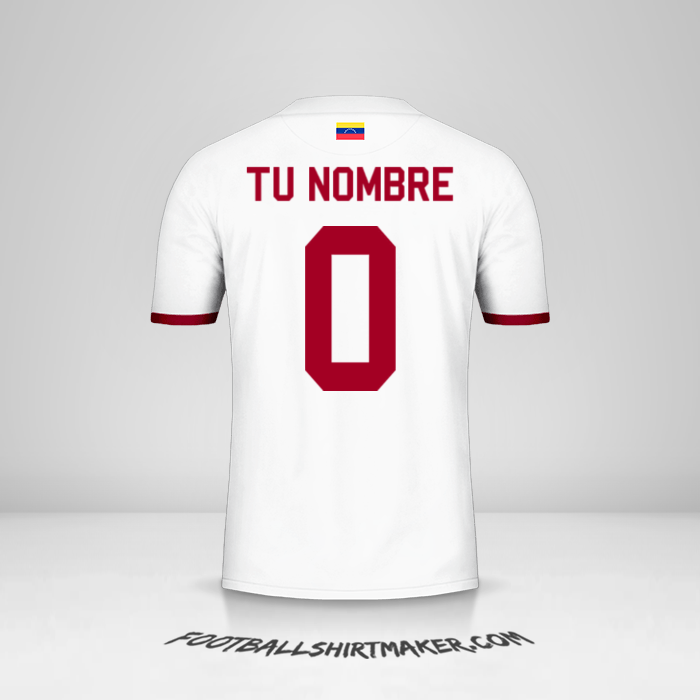 Camiseta Venezuela 2019/2021 II -  tu nombre - 0