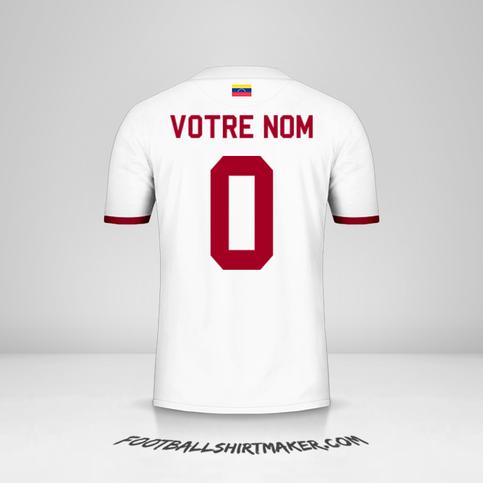 Maillot Venezuela 2019/2021 II -  votre nom - 0