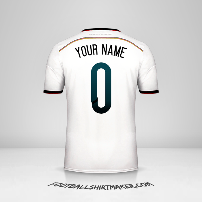 Shirt Germany 2014 -  your name - 0