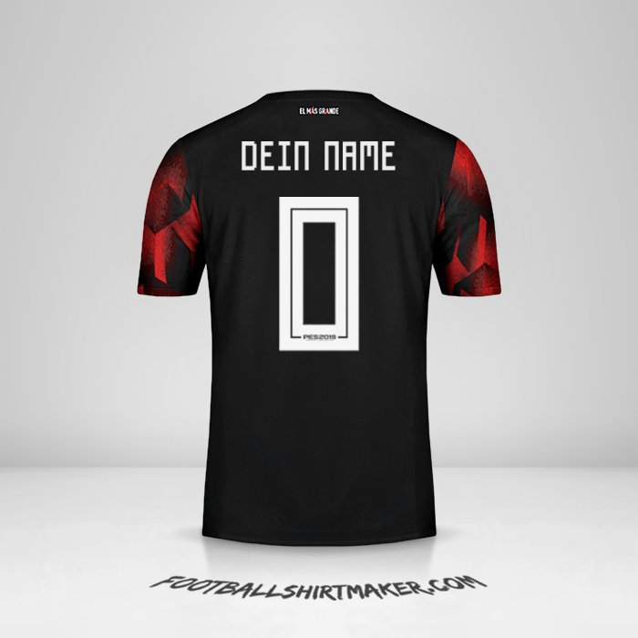 Trikot River Plate 2019 III Copas -  dein name - 0