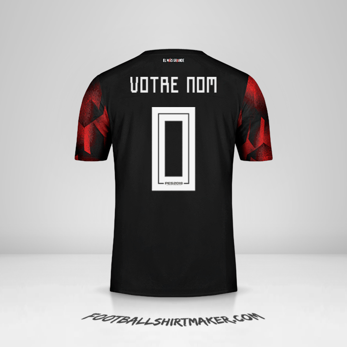 Maillot River Plate 2019 III Copas -  votre nom - 0