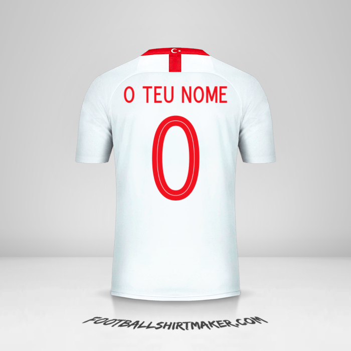 Camisola Turquia 2018/19 II -  o teu nome - 0