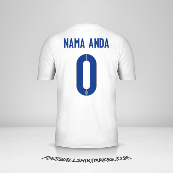 Jersey Inggris 2014/15 -  nama anda - 0