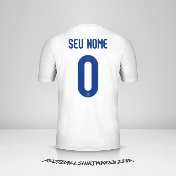 Camisa Inglaterra 2014/15 -  seu nome - 0