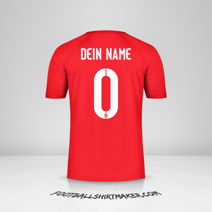 Trikot England 2014/15 II -  dein name - 0