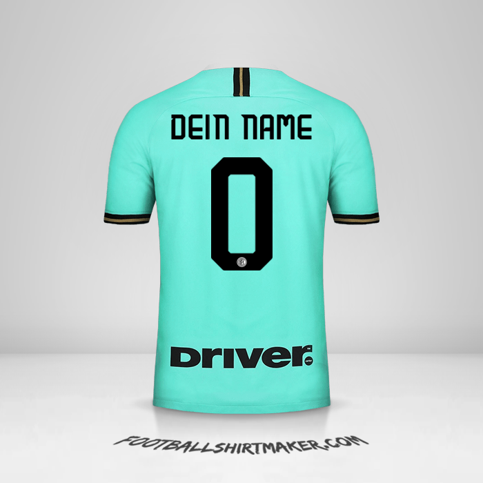 Trikot Inter 2019/20 II -  dein name - 0