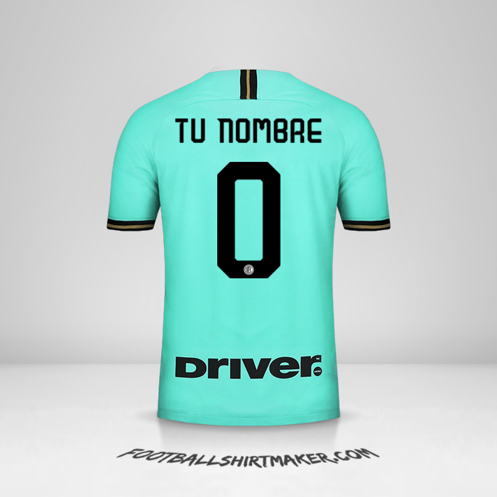 Camiseta Inter 2019/20 II -  tu nombre - 0