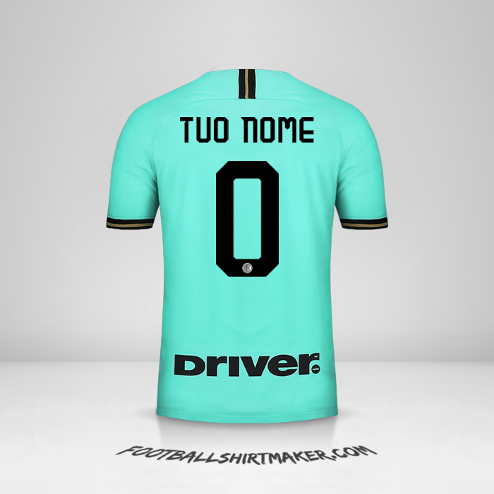 Maglia Inter 2019/20 II -  tuo nome - 0