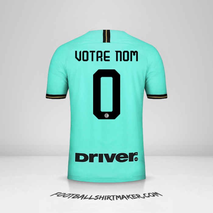 Maillot Inter 2019/20 II -  votre nom - 0