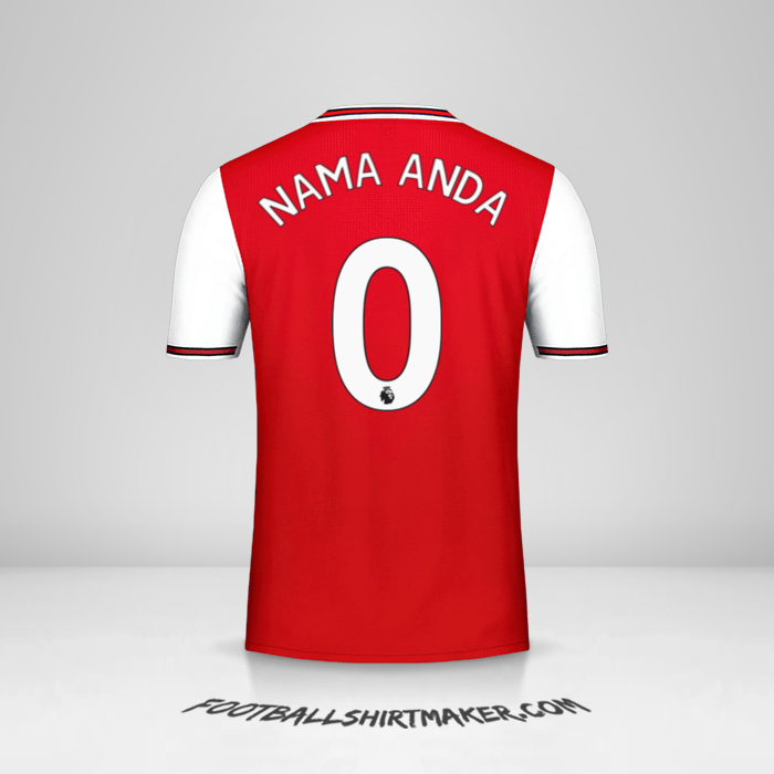 Jersey Arsenal 2019/20 -  nama anda - 0