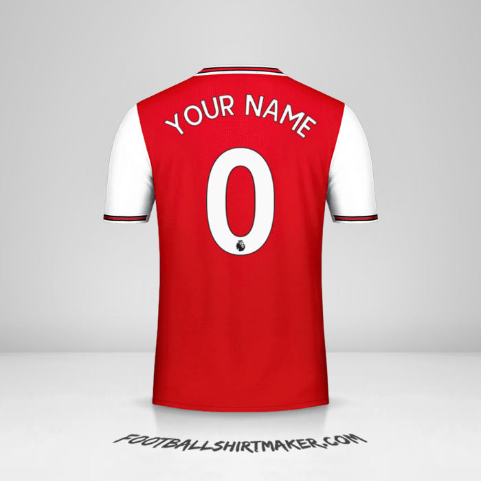 Jersey Arsenal 2019/20 -  your name - 0