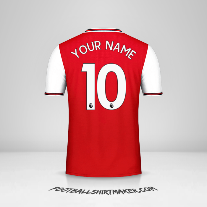 Arsenal 2019/20 jersey number 10 your name