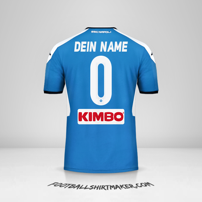 Trikot SSC Napoli 2019/20 -  dein name - 0