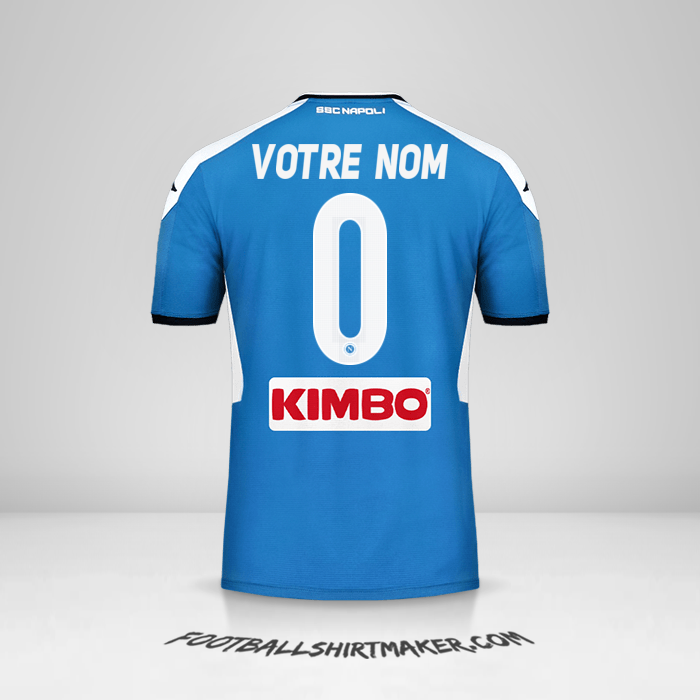 Maillot SSC Napoli 2019/20 -  votre nom - 0