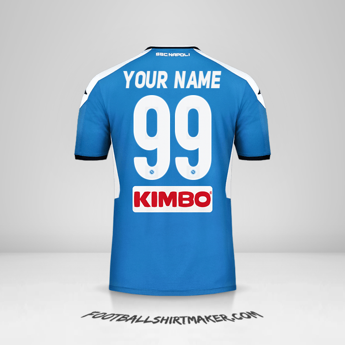 SSC Napoli 2019/20 shirt number 99 your name