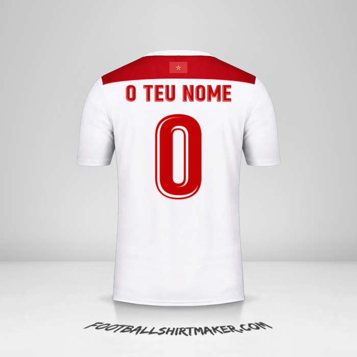 Camisola Marrocos AFCON 2019 II -  o teu nome - 0