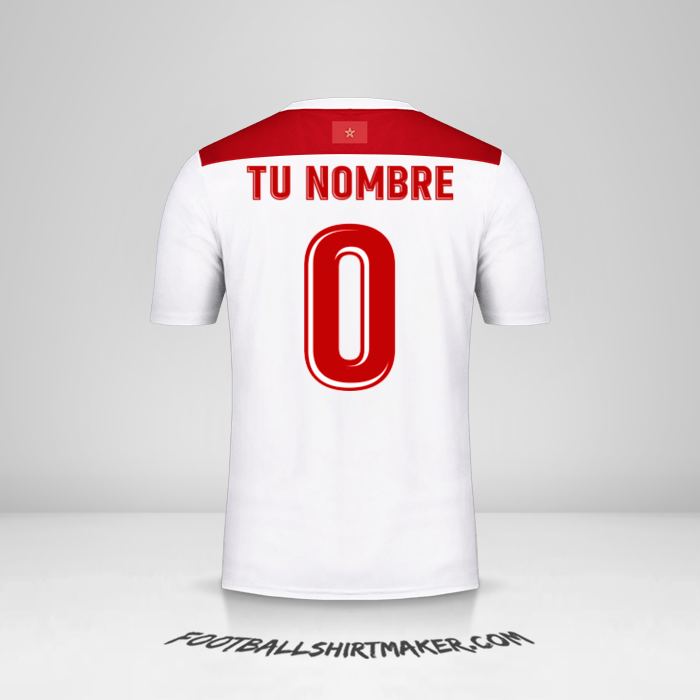 Jersey Marruecos AFCON 2019 II -  tu nombre - 0