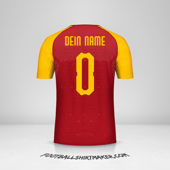 Trikot Ghana 2018/19 -  dein name - 0