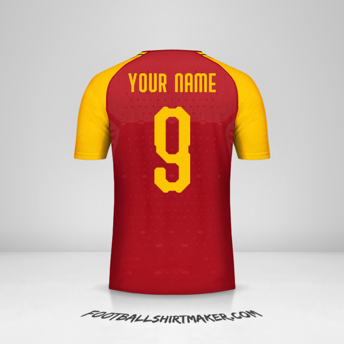 Ghana 2018/19 jersey number 9 your name