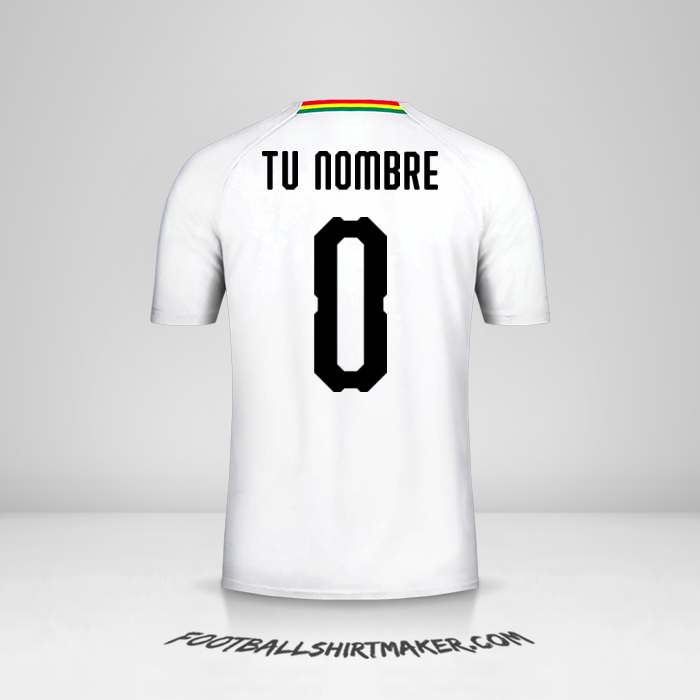 Jersey Ghana 2018/19 II -  tu nombre - 0