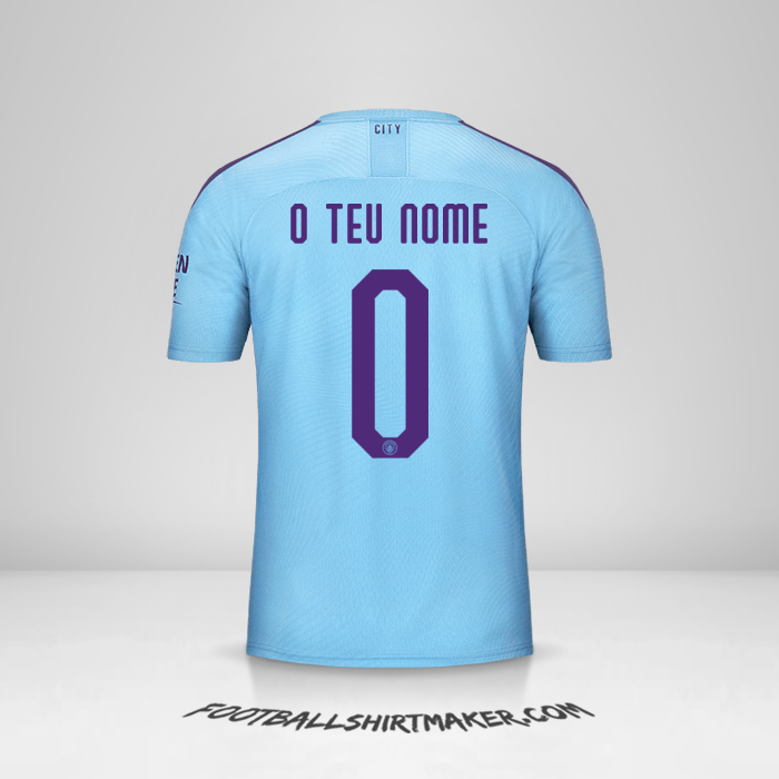 Camisola Manchester City 2019/20 Cup -  o teu nome - 0