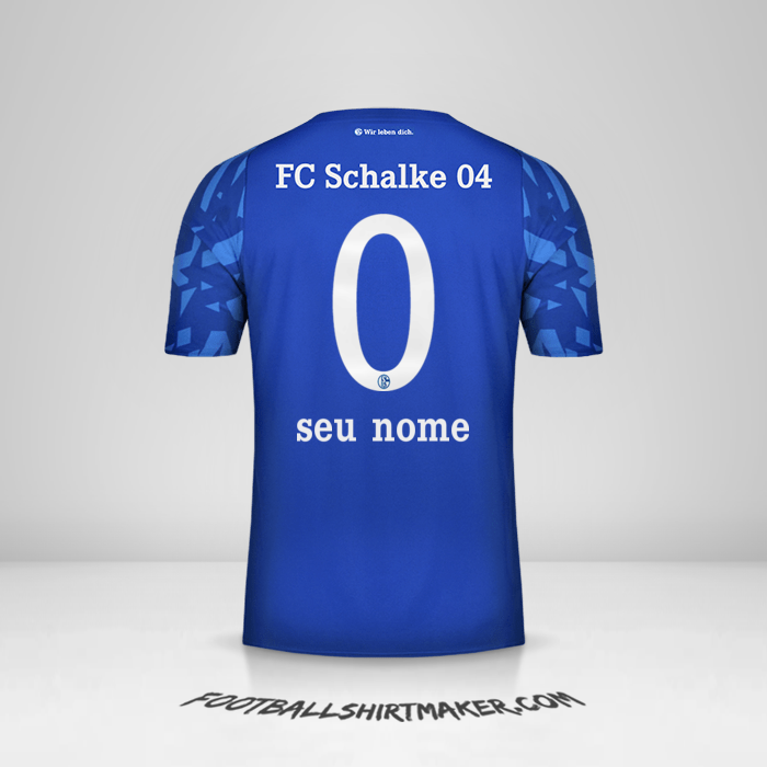 Camisa Schalke 04 2019/20 -  seu nome - 0