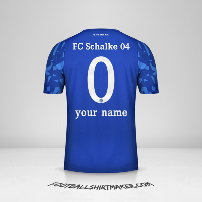 Shirt Schalke 04 2019/20 -  your name - 0