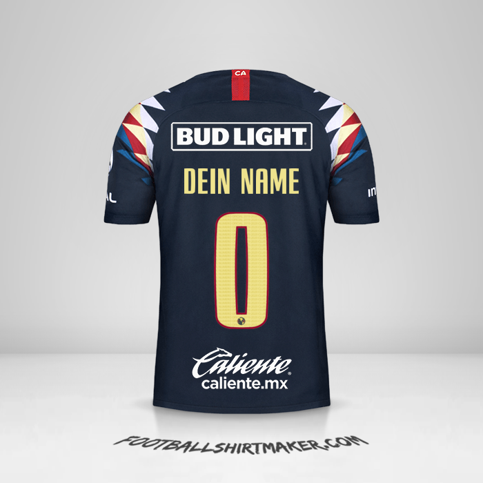 Trikot Club America 2019/20 II -  dein name - 0