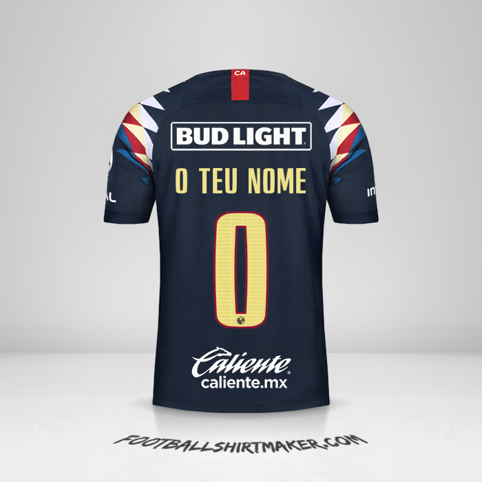 Camisola Club America 2019/20 II -  o teu nome - 0