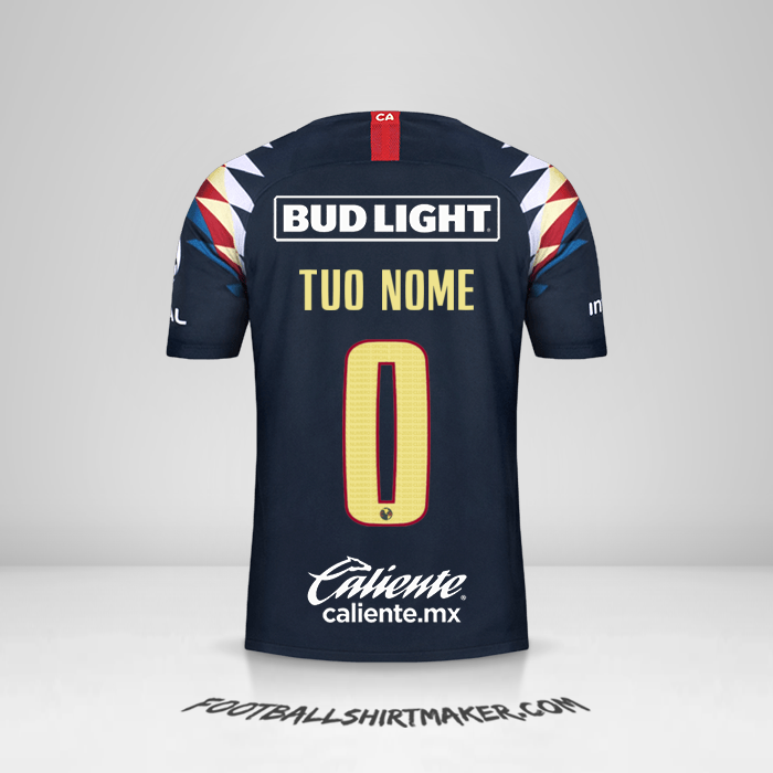 Maglia Club America 2019/20 II -  tuo nome - 0