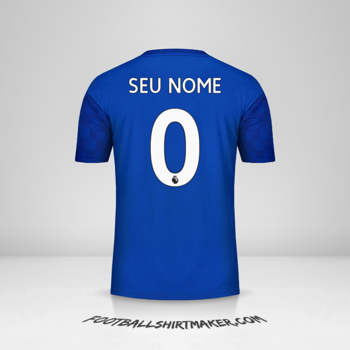 Camisa Leicester City FC 2019/20 -  seu nome - 0