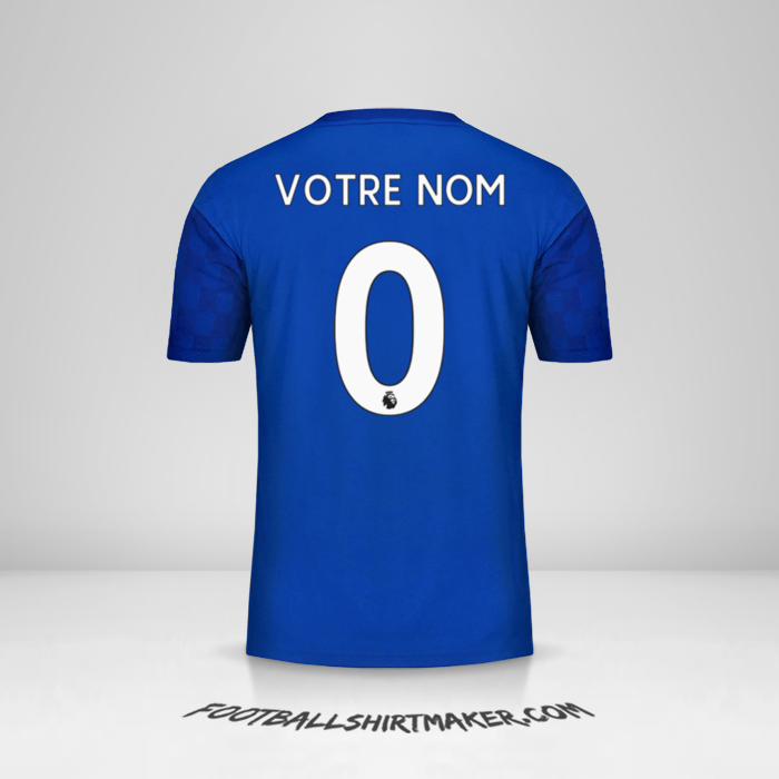 Maillot Leicester City FC 2019/20 -  votre nom - 0