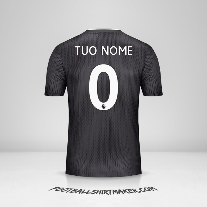 Maglia Leicester City FC 2019/20 II Black -  tuo nome - 0