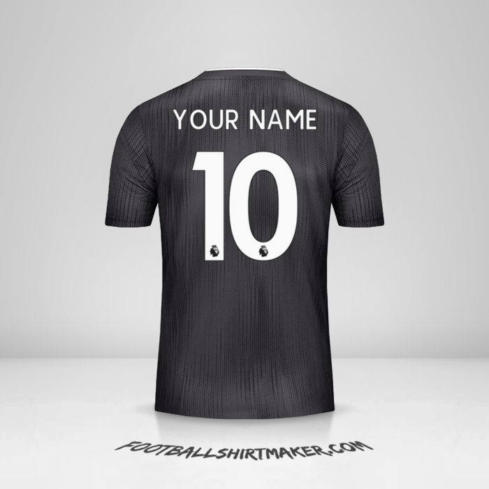 Leicester City FC 2019/20 II Black shirt number 10 your name