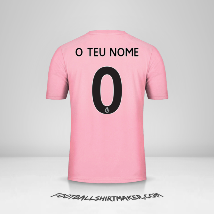 Camisola Leicester City FC 2019/20 II Pink -  o teu nome - 0