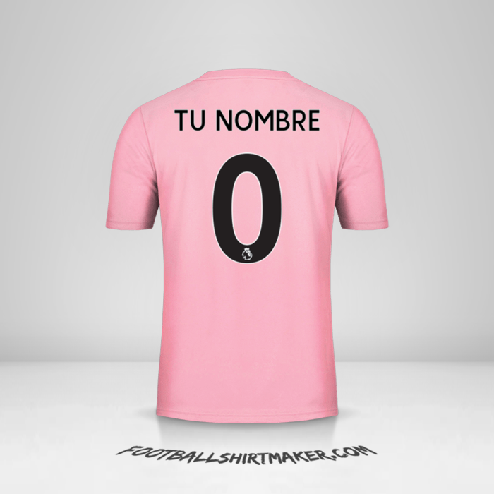 Jersey Leicester City FC 2019/20 II Pink -  tu nombre - 0