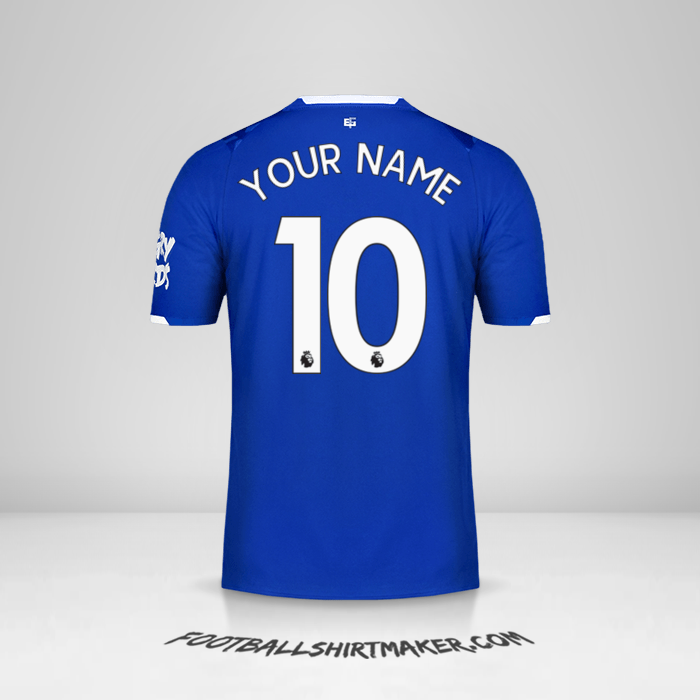 Everton FC 2019/20 shirt number 10 your name