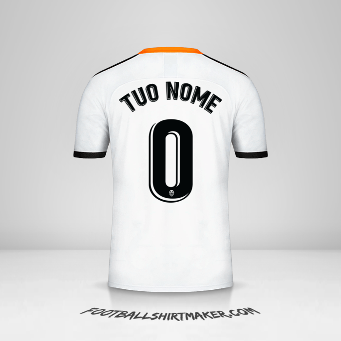 Maglia Valencia CF 2019/20 -  tuo nome - 0
