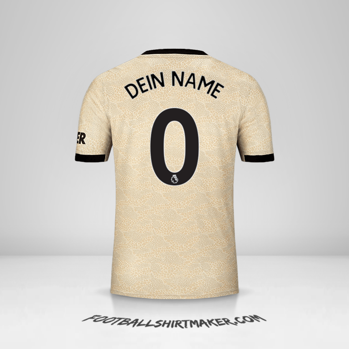 Trikot Manchester United 2019/20 II -  dein name - 0