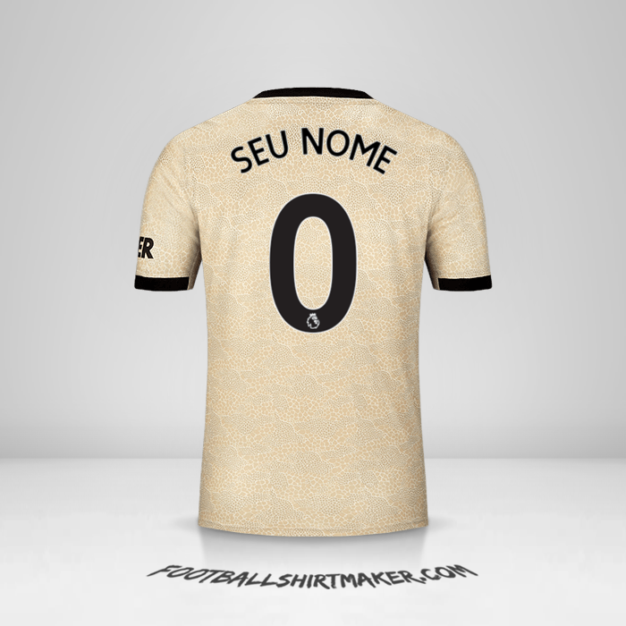 Camisa Manchester United 2019/20 II -  seu nome - 0