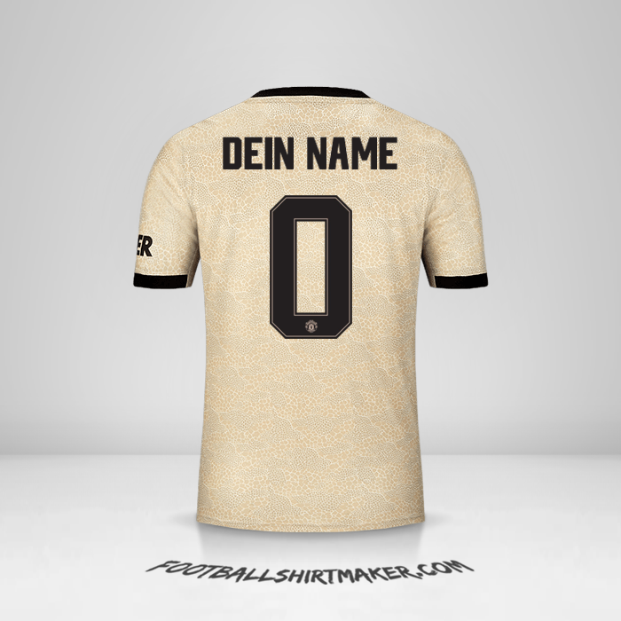 Trikot Manchester United 2019/20 Cup II -  dein name - 0