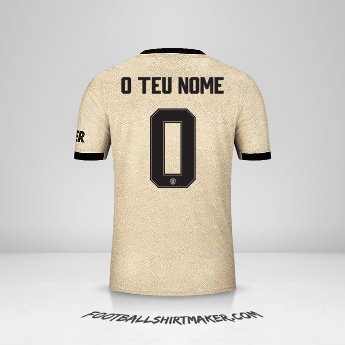 Camisola Manchester United 2019/20 Cup II -  o teu nome - 0