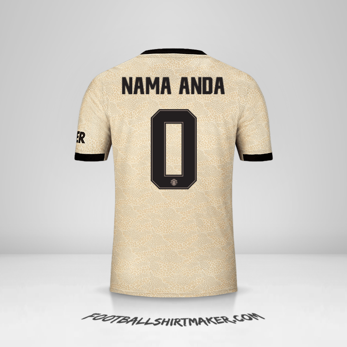 Jersey Manchester United 2019/20 Cup II -  nama anda - 0